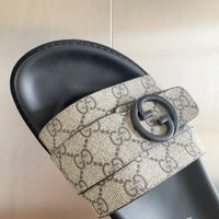 Double Strap Slide Sandals