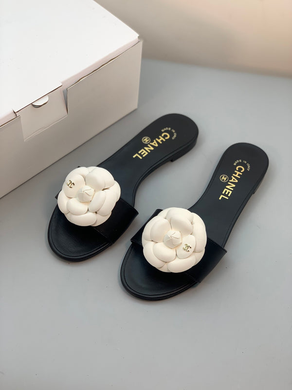 Camellia Slide Sandals