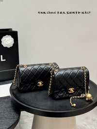 Mini Flap Bag with Gold Ball