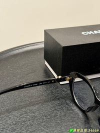 Heart Logo Oval Optical Glasses