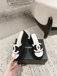 Platform Slide Sandals