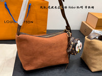 Suede Hobo Bag