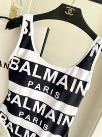 Logo One Piece Swimsuit