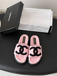 26K Plush Slide Sandals