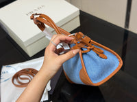 Denim Bonnie Shoulder Bag