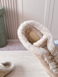 26S Shearling Knight Runner Mules