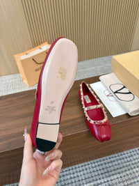 Garavani Mary Jane Rockstud Ballerinas