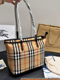 Check Tote Bag
