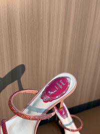 Caovilla Rhinestone Chandeliers Mules