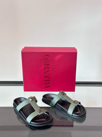 Garavani VLogo Calf Leather Slides