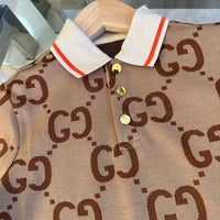 Jacquard Polo T-Shirt & Shorts Set