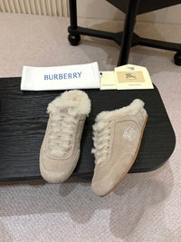26S Shearling Knight Runner Mules