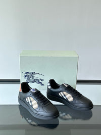 Terrace Leather Check Sneakers