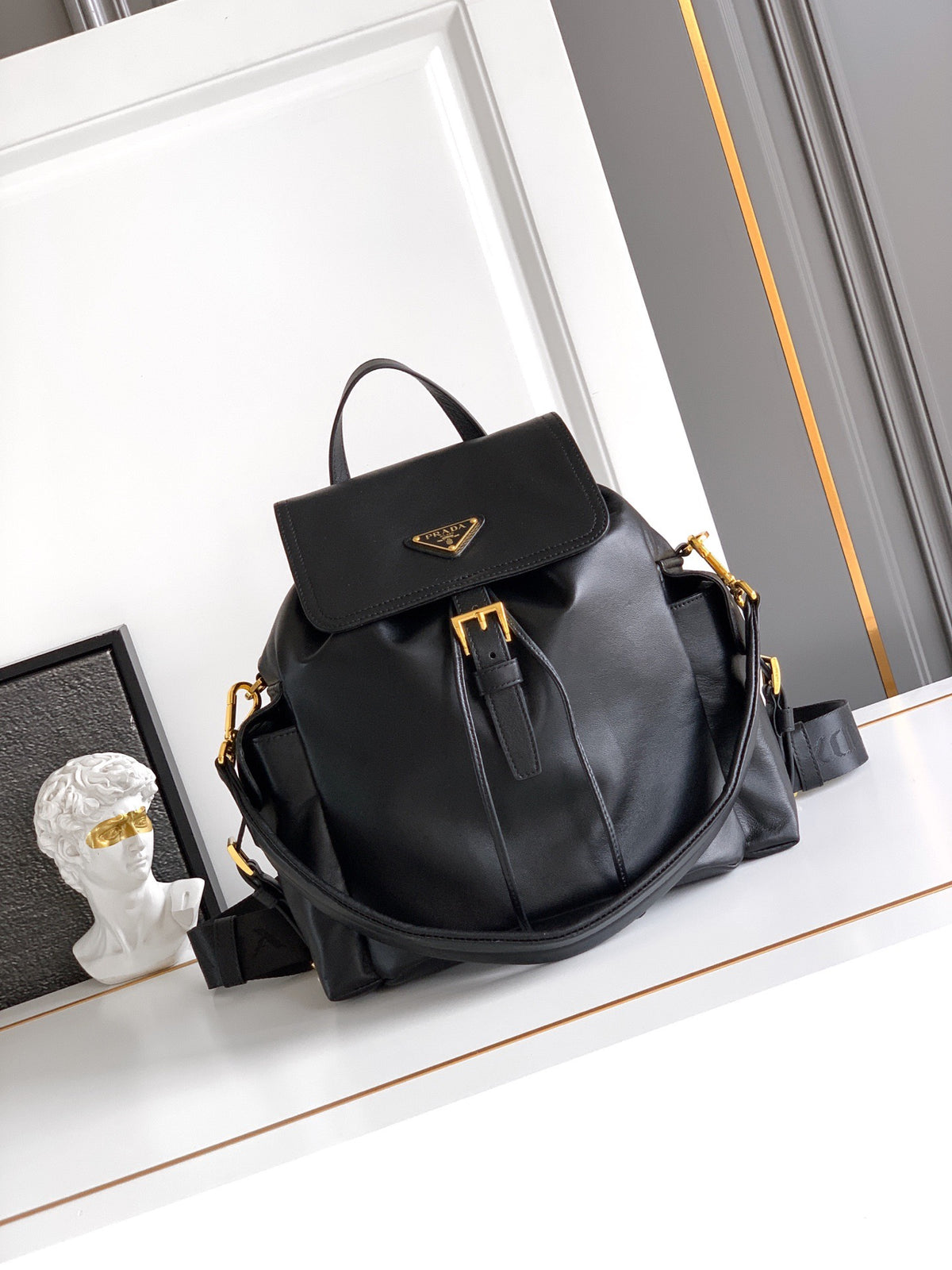 Explore Medium Nappa Leather Backpack