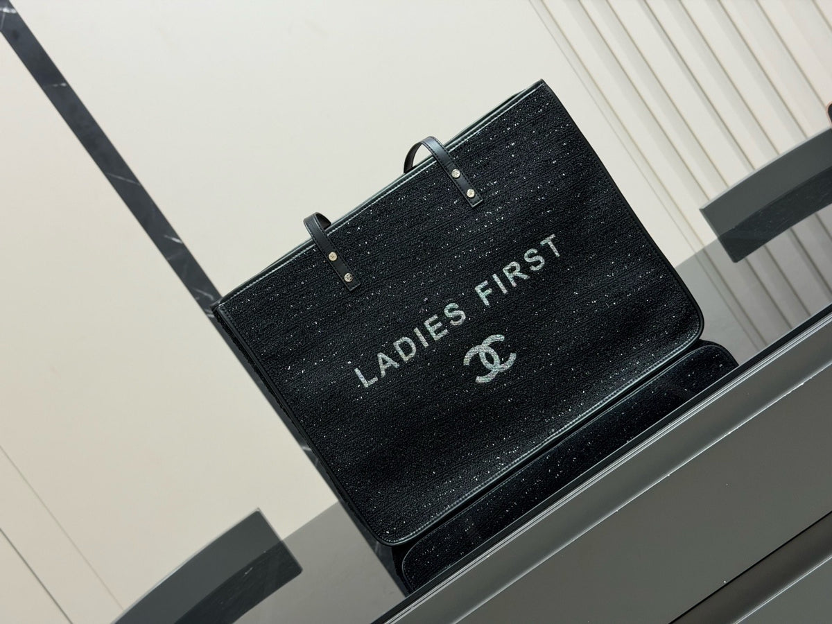 Ladies First Canvas Tote