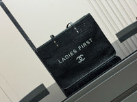 Ladies First Canvas Tote