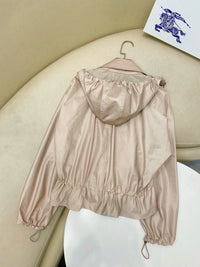 Hooded Taffeta Jacket