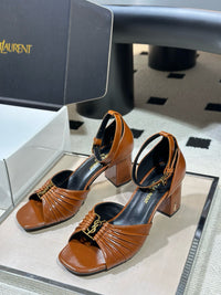 26S Babylone Leather Mules