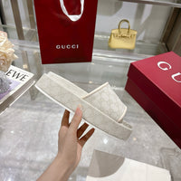 Angelina Platform Slide Sandals