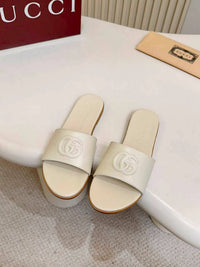 Interlocking Leather Sandals