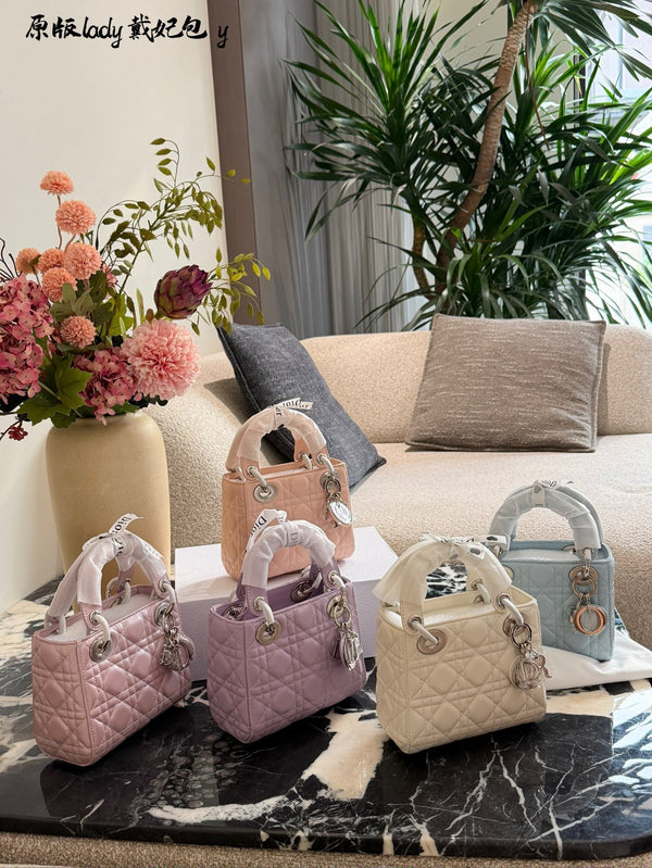 Micro Lady Dior Lambskin Bag