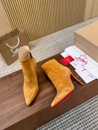 Kate Max Suede Ankle Boots