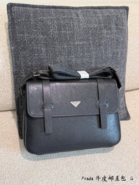 Leather Messenger Bag