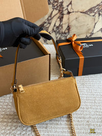 Teri Suede Mini Crossbody Bag