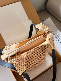 Punch Hole Hobo Bag