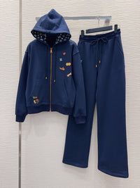 26S Zipped Hoodie Set