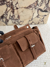 Suede Route Tote