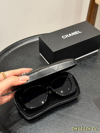 Oversized Logo Sunglasses