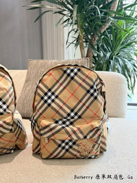 Vintage Check Backpack