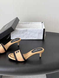 26B Kitten Heel Slides