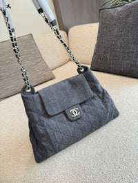 Denim Messenger Bag