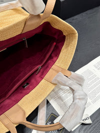 Deauville Raffia Tote