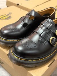 Double Buckle T-Bar Shoes