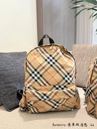 Vintage Check Backpack