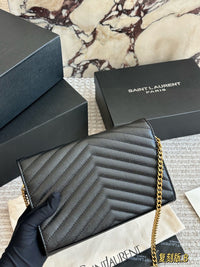 Cassandre Leather Clutch