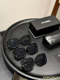 Oversized Logo Sunglasses
