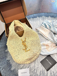 Raffia Tote Bag