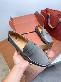 Leather Summer Walk Loafers