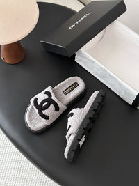 26K Plush Slide Sandals
