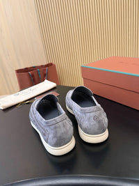 Suede Loafers