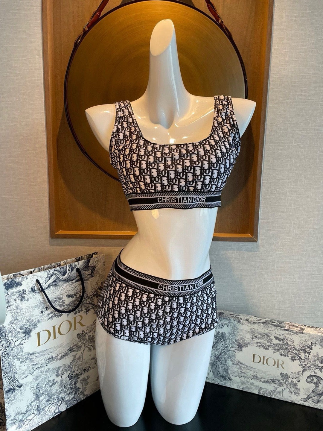 Oblique Bikini Set