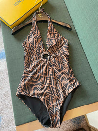 Logo One Piece Swimsuit