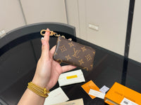 Monogram Key Pouch