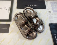 Metallic Sandals