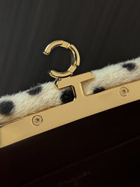 26A Pony Hair Clutch with Strap