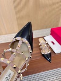 Garavani Rockstud Pointed-Toe Mules 6.5cm